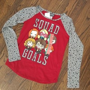 Girls Harry Potter long sleeve tee